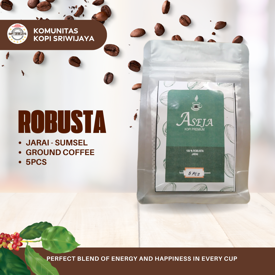 Kopi Aseja - Kopi Robusta Jarai 5pcs